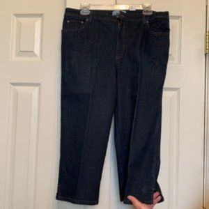 Kim Rogers Dark Jean Capri